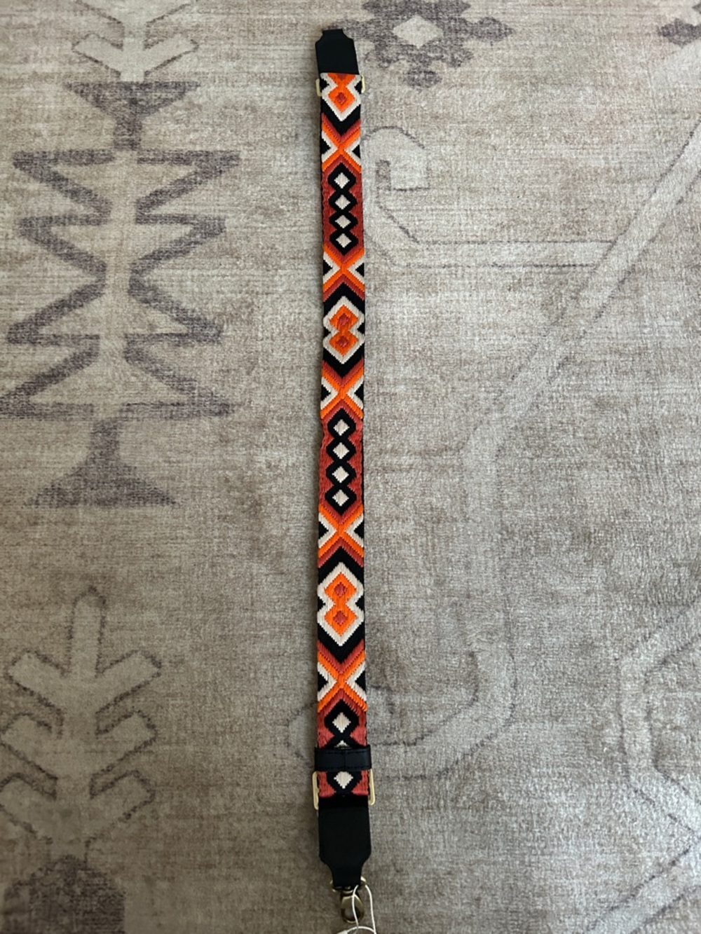 NWT Portland Leather Goods Kaleidoscope Bag Strap - Picture 6 of 8